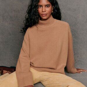Sezane Lauren Jumper Camel - Size M